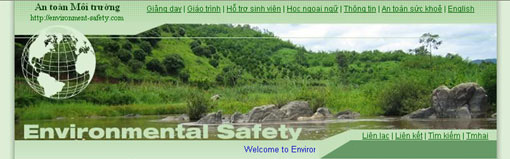 Website An toàn Môi trường năm 2005